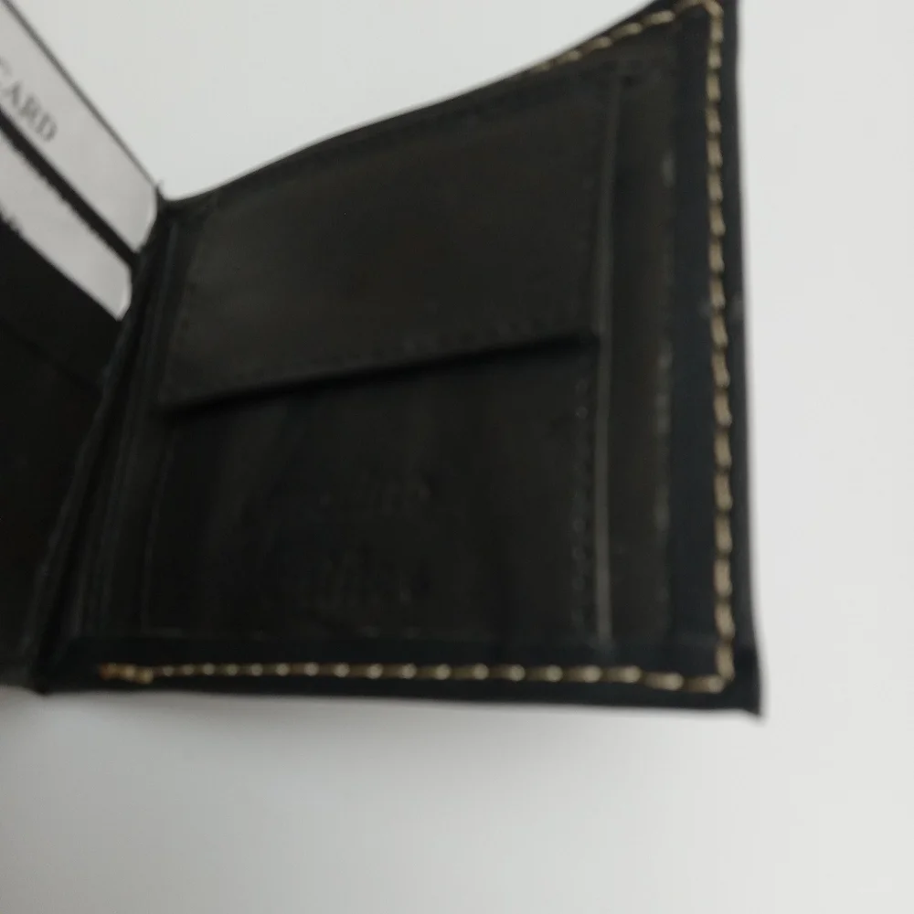Men's Western Wallet‎ Genuine Leather Hand Crafted Bifold Cowboy Rodeo Wallet